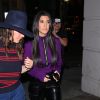 Kourtney Kardashian quitte la soirée du magasin 'What Goes Around Comes Around' à West Hollywood, le 11 octobre 2017.