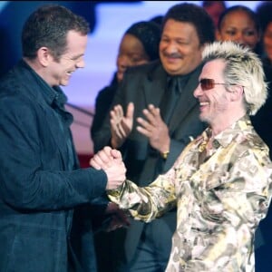 Florent Pagny et Garou - mai 2004.