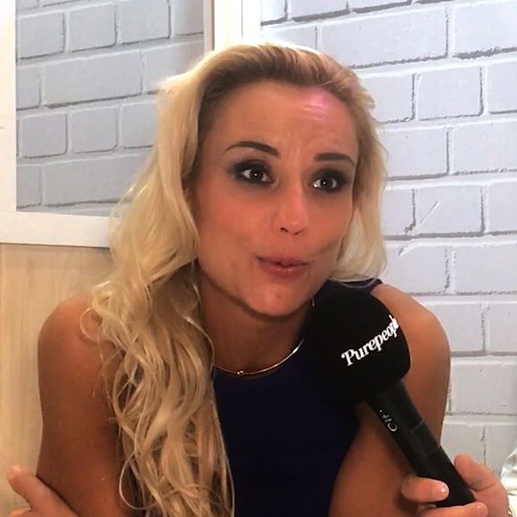 Elodie Gossuin en interview pour "Purepeople", pour "Danse avec les stars 8"