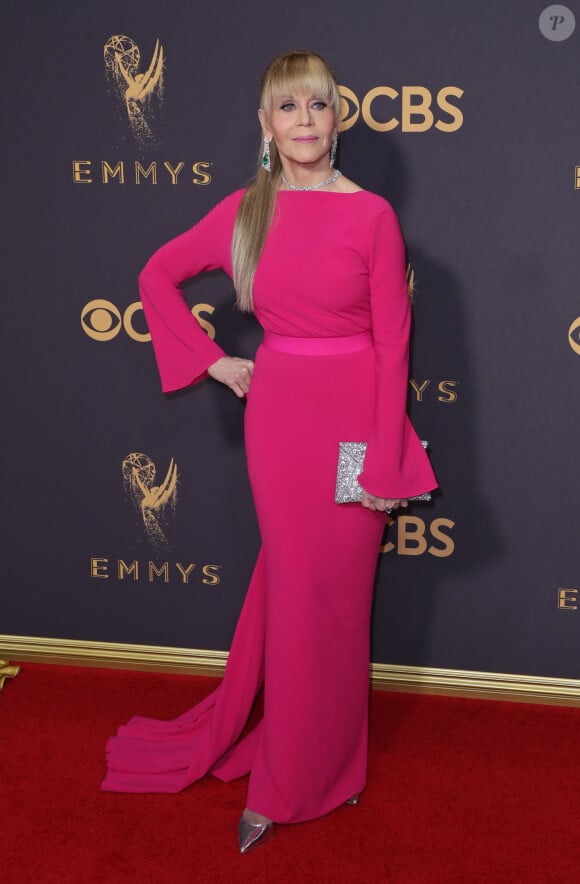 Jane Fonda - 69ème cérémonie des Emmy Awards au Théâtre Microsoft à Los Angeles. Le 17 septembre 2017.