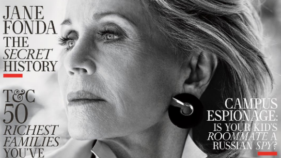 Jane Fonda, bientôt 80 ans, s'affiche non retouchée en couverture d'un magazine