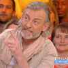 Gilles Verdez et Géraldine Maillet critiquent Julien Castaldi dans "Touche pas à mon poste" sur C8. Le 26 avril 2017.