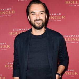 Cyril Lignac - Soirée "Life Can Be Perfect " du champagne Bollinger à l'hôtel de Crillon à Paris le 12 septembre 2017. © Coadic Guirec/Bestimage