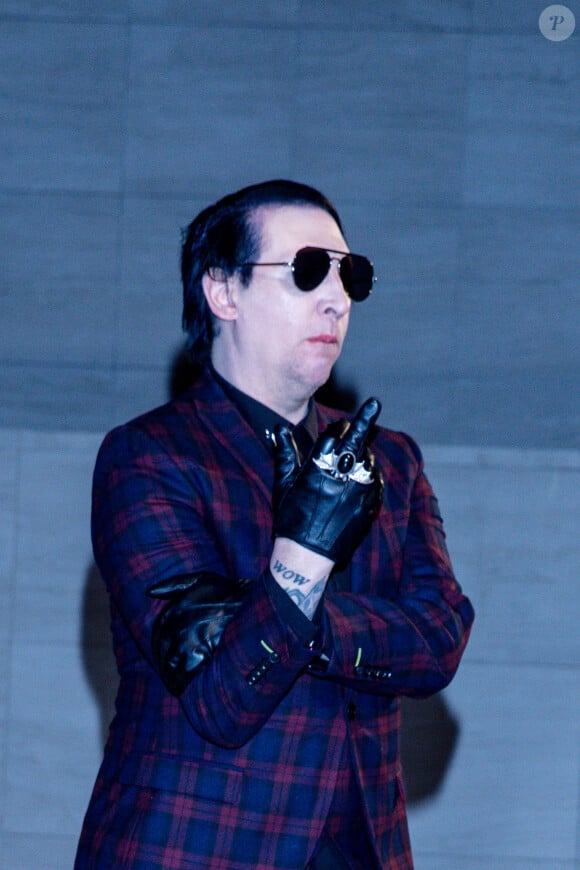 Marilyn Manson - Soirée Panthère de Cartier aux studios Milk à Los Angeles, Californie, Etats-Unis, le 5 may 2017.