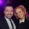 Exclusif - Chris Marques et sa compagne Jaclyn Spencer - Cocktail Dégustation du Champagne Gosset " 15 ans de cave a minima" à l'Alcazar à Paris le 21 mars 2016. © Veeren/Bestimage