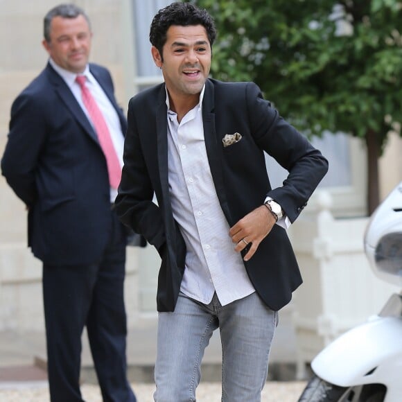 Jamel Debbouze - Remise du prix de l'Education Artistique et Culturelle a l'Elysée, le 12 Juin 2013.