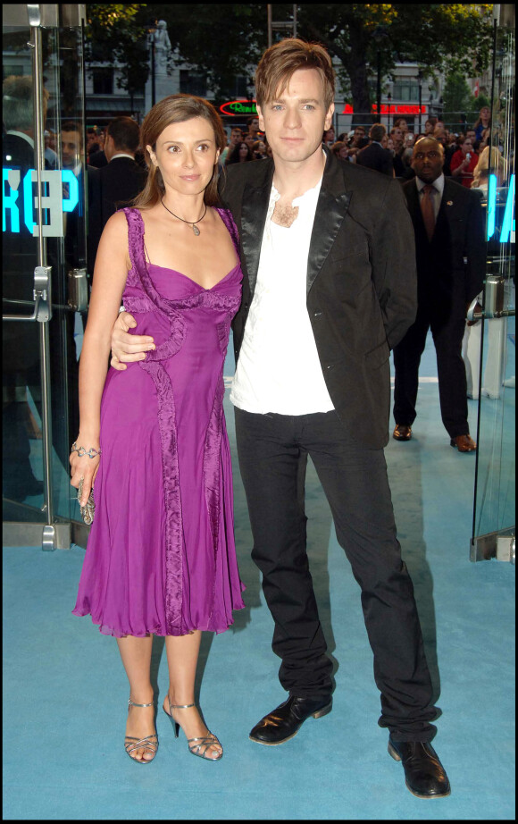 Ewan Mc Gregor, Eve Mavrakis - Avant-première du film The Island à Lodnres en 2005
