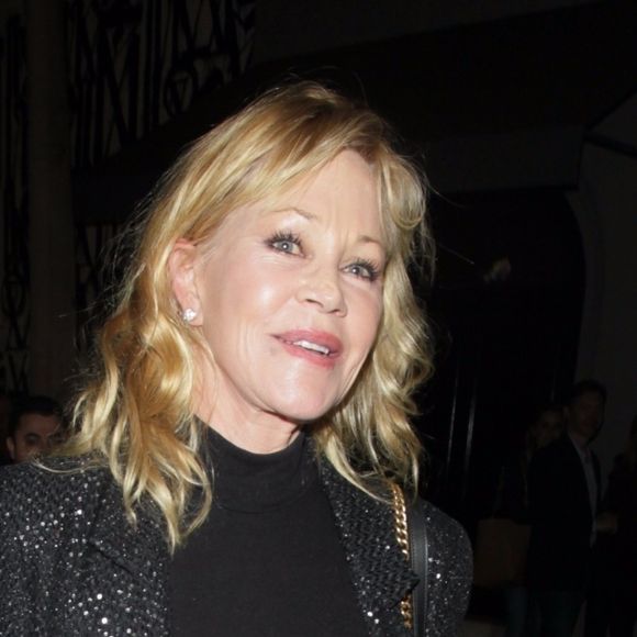 Melanie Griffith est allée dîner au restaurant Craig à West Hollywood le 20 octobre 2017.