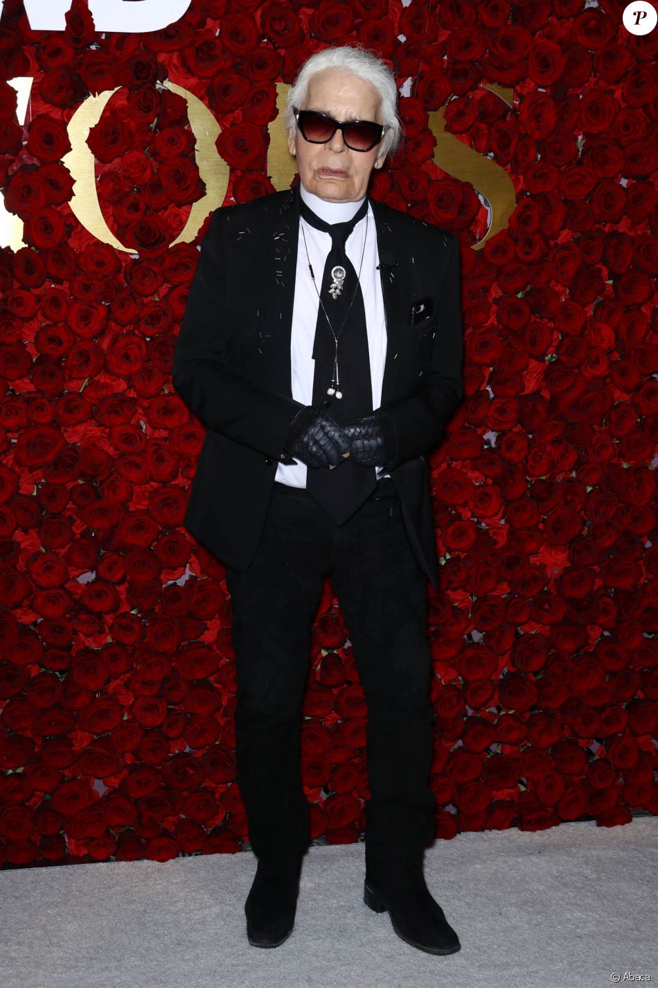 Karl Lagerfeld arriving for Women's Wear Daily 2nd Annual WWD Honors