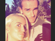 Antoine Griezmann grimace avec Erika, leur petite Mia jamais loin