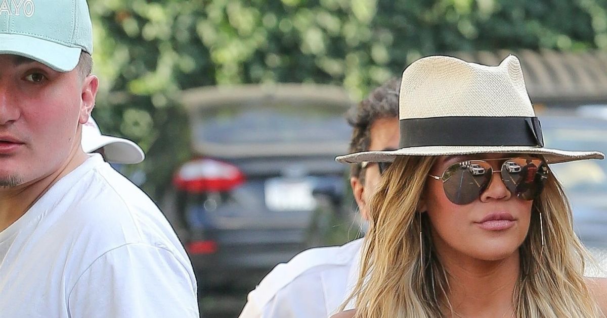 Khloe Kardashian et son nouveau compagnon Tristan Thompson à leur