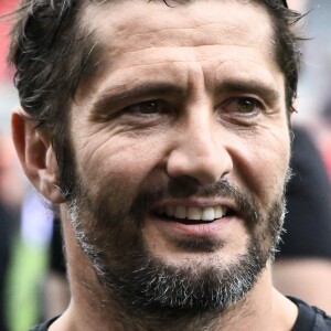 Bixente Lizarazu - Les champions du monde de 98 ont défié les rugbymen du Stade toulousain lors d'une rencontre caritative pour l'association de Pascal Olmeta "Un sourire, un espoir pour la vie" sur la pelouse du stade Ernest Wallon à Toulouse, France, le 10 juillet 2017. © Agence/Bestimage