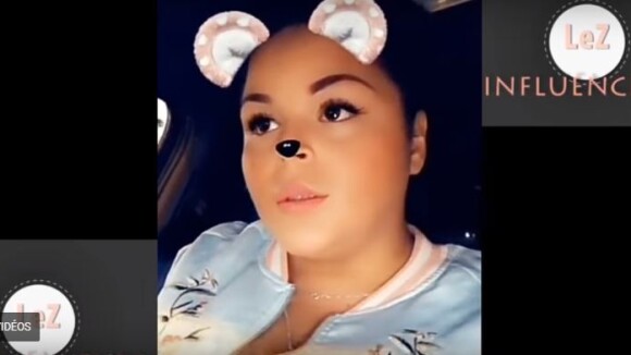 Sarah Fraisou déprimée par l'hospitalisation de son petit ami, Snapchat, octobre 2017