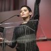 Rose McGowan lors de la Women's Convention au Cobo Center à Detroit, le 27 octobre 2017