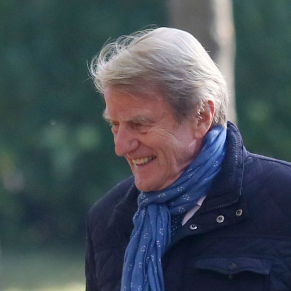 Exclusif - Bernard Kouchner - Obsèques de Clara Halter au cimetière de Bagneux, le 31 octobre 2017.