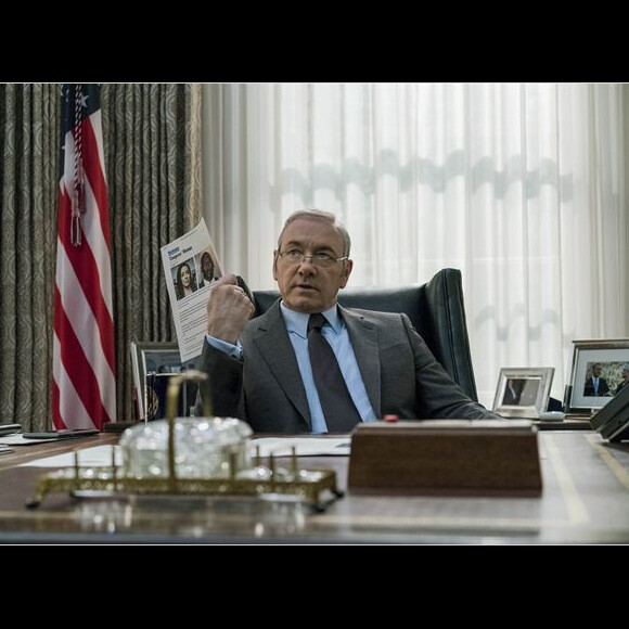 Kevin Spacey dans la saison 5 de House of Cards, 2017.