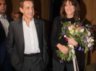 Nicolas Sarkozy complice avec sa petite Giulia, Carla sous le charme
