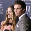 Eddie Redmayne et sa femme Hannah Bagshawe lors de la première du film "Fantastic Beasts and Where to Find Them" à la salle de spectacles Alice Tully Hall au Lincoln Center à New York City, New York, Etats-Unis, le 10 novembre 2016. © Charles Guerin/Bestimage E