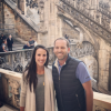 Sergio Garcia et sa femme Angela Akins à Milan mi-octobre 2017 (photo Instagram). Quelques jours plus tôt, le couple révélait attendre son premier enfant, une petite fille, pour mars 2018.