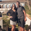 Sergio Garcia et sa femme Angela Akins à Grenade en Espagne fin octobre 2017 (photo Instagram) pour l'anniversaire de la journaliste américaine. Quelques jours plus tôt, le couple révélait attendre son premier enfant, une petite fille, pour mars 2018, et les premières rondeurs d'Angela sont bien visibles.