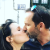 Un baiser dans la rue du baiser ("Calle Beso")... Sergio Garcia et sa femme Angela Akins à Grenade en Espagne fin octobre 2017 (photo Instagram) pour l'anniversaire de la journaliste américaine. Quelques jours plus tôt, le couple révélait attendre son premier enfant, une petite fille, pour mars 2018.