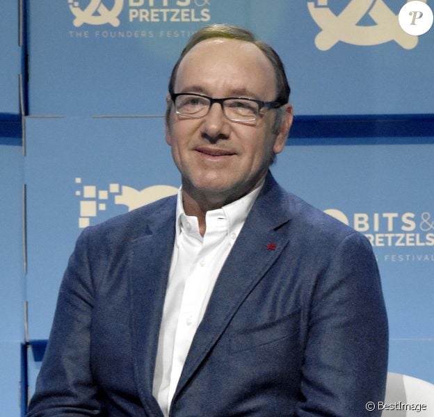Kevin Spacey lors du "Bits & Pretzels Founders Festival" au centre de conférence à Munich, Allemagne, le 24 septembre 2017. © Future-Image/Zuma Press/Bestimage