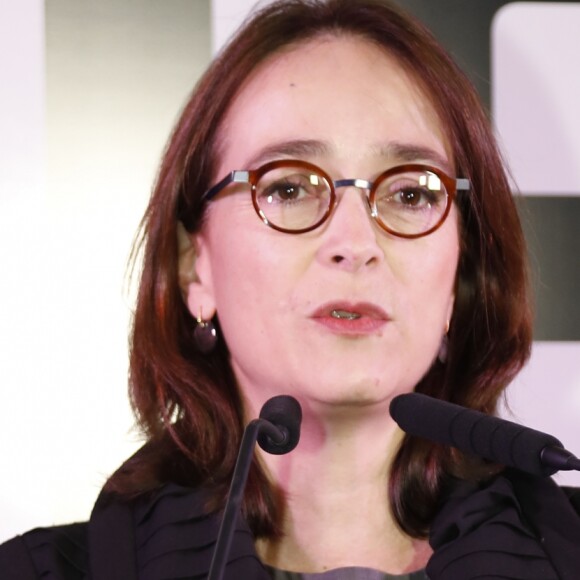 Delphine Ernotte Cunci, PDG de France Télévisions lors de l'inauguration du Train de la présidentielle, gare de Lyon à Paris, France, le 5 mars 2017.  © Marc Ausset-Lacroix/Bestimage