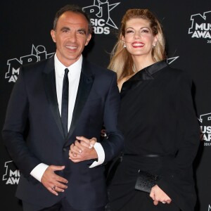 Nikos Aliagas avec sa compagne Tina Grigoriou - 19ème édition des NRJ Music Awards à Cannes le 4 novembre 2017. © Dominique Jacovides/Bestimage