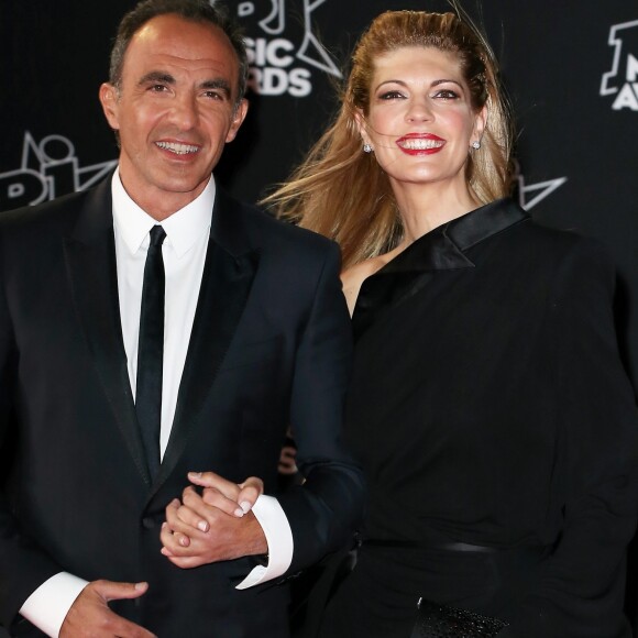Nikos Aliagas avec sa compagne Tina Grigoriou - 19ème édition des NRJ Music Awards à Cannes le 4 novembre 2017. © Dominique Jacovides/Bestimage