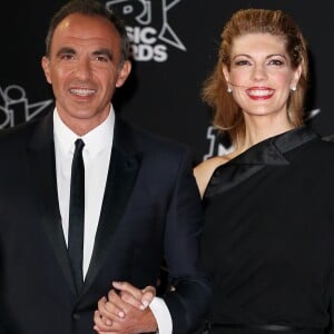 Nikos Aliagas avec sa compagne Tina Grigoriou - 19ème édition des NRJ Music Awards à Cannes le 4 novembre 2017. © Dominique Jacovides/Bestimage