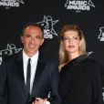 Nikos Aliagas avec sa compagne Tina Grigoriou - 19ème édition des NRJ Music Awards à Cannes le 4 novembre 2017. © Dominique Jacovides/Bestimage