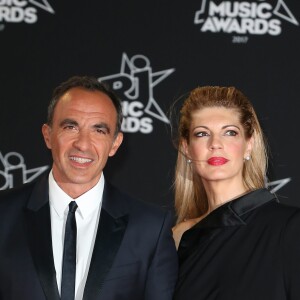 Nikos Aliagas avec sa compagne Tina Grigoriou - 19ème édition des NRJ Music Awards à Cannes le 4 novembre 2017. © Dominique Jacovides/Bestimage