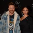 David Guetta et sa compagne Jessica Ledon - 19ème édition des NRJ Music Awards à Cannes le 4 novembre 2017. © Rachid Bellak/Bestimage