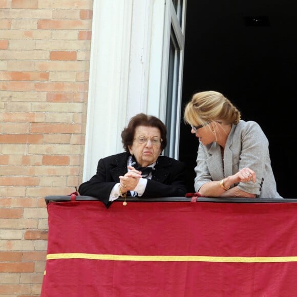 Ana Bandera Gallego, Mélanie Griffith à Malaga en mars 2010.