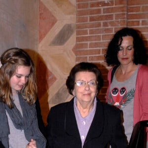 Ana Bandera avec sa petite-fille Stella à Malaga en mars 2010.