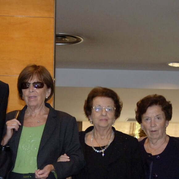 Antonio Banderas et sa famille à La Corogne le 15 octobre 2008.