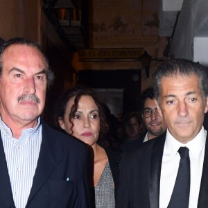 Javier Banderas, guest - La famille et les amis d'A. Banderas arrivent aux funérailles d'Ana Banderas Galledo à Malaga, le 5 novembre 2017.