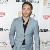 Ed Westwick à la soirée BAFTA TV Tea 2017 à l'hôtel Beverly Hilton à Beverly Hills, le 16 septembre 2017.