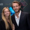 Exclusif - Lucas Pouille et sa compagne Clémence Bertrand - Soirée de gala de la Fondation Arthritis à Paris le 6 novembre 2017. © Cyril Moreau/Bestimage