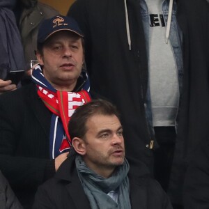 Clovis Cornillac au Stade de France le 10 novembre 2017 pour le match amical France - Pays de Galles (2-0).