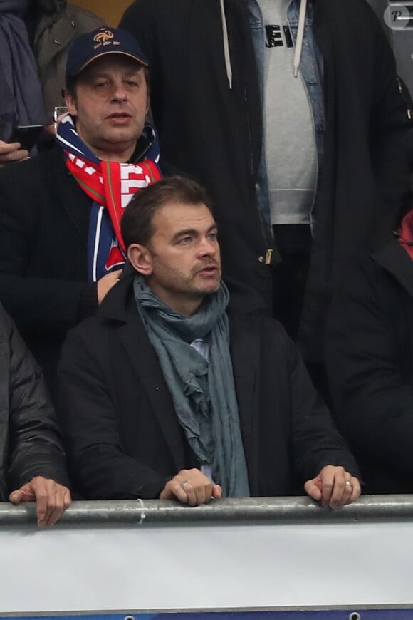 Clovis Cornillac au Stade de France le 10 novembre 2017 pour le match amical France - Pays de Galles (2-0).