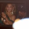 Exclusif - Beyoncé et son mari Jay-Z à la sortie du Barclays Center après le concert "Tidal x Brooklyn" à New York, le 17 octobre 2017