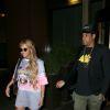 Beyonce est allée diner avec son mari Jay Z avant de se rendre au concert de sa sœur S. Knowles au Radio City Music Hall à New York, le 3 octobre 2017