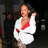 Exclusif - Rihanna arrive au restaurant 'Giorgio Baldi' à Santa Monica en Californie. Le 11 novembre 2017.