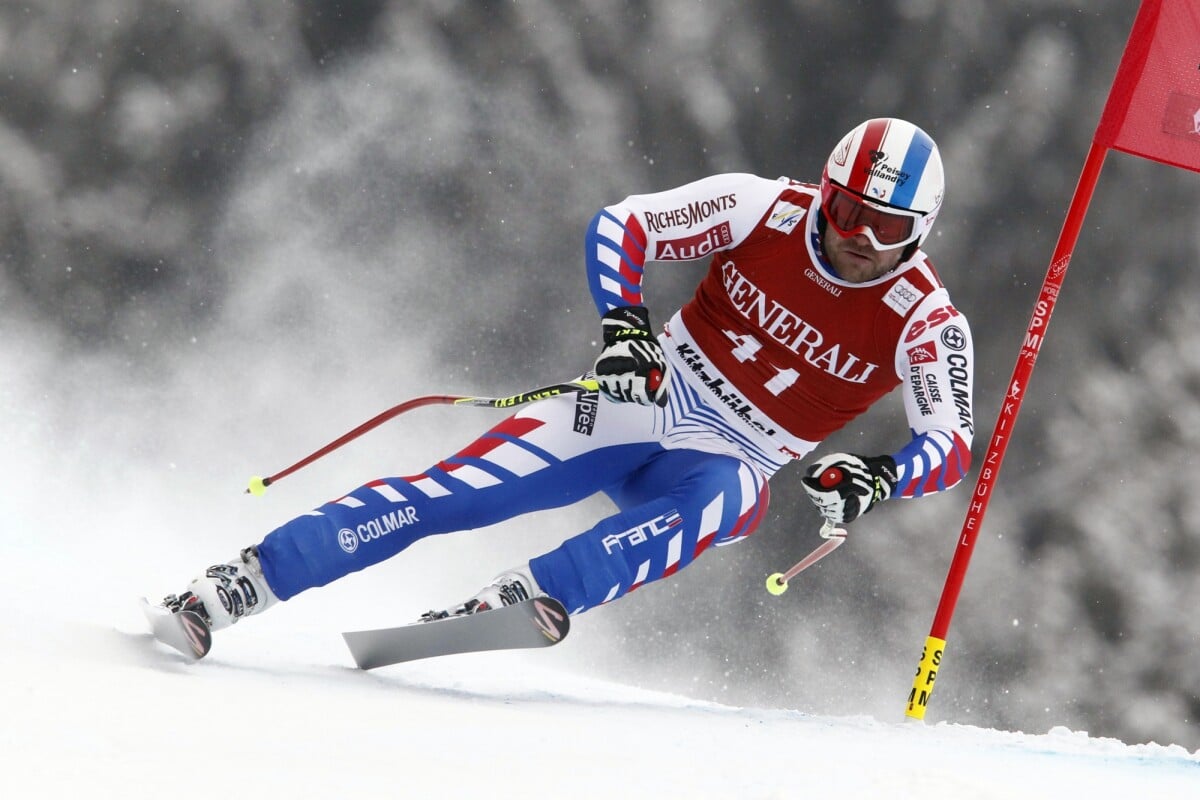 Photo : David Poisson à Kitzbuehel, le 25 janvier 2013. - Purepeople