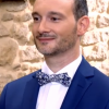 Marie et Fabien, couple marié de l'émission "Mariés au premier regard" sur M6. Novembre 2017.