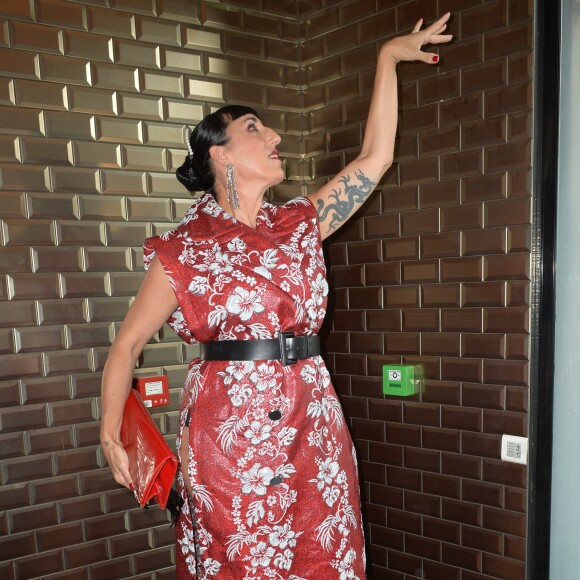 Rossy de Palma - People au défilé de mode "Jean Paul Gaultier", collection Haute-Couture automne-hiver 2017/2018, à Paris. Le 5 juillet 2017 © CVS-Veeren / Bestimage