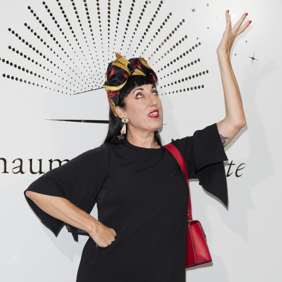 Rossy de Palma - Photocall de l'évènement "Chaumet est une fête" à l'occasion du lancement de la nouvelle collection Haute-Joaillerie au Musée des Arts Forains à Paris, le 2 juillet 2017. © Pierre Perusseau/Bestimage