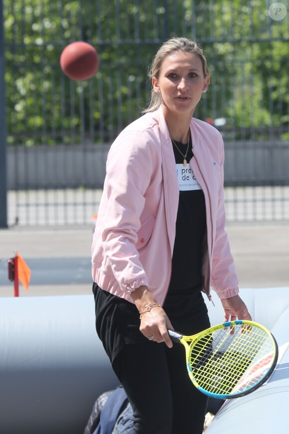 Tatiana Golovin - Journée Evasion au Stade de France à Saint Denis pour soutenir la candidature olympique et paralympique 2024, le 10 mai 2017. © CVS/Bestimage