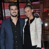 Exclusif - Hugo Bonneval et sa compagne Tatiana Golovin - Dîner de gala au profit de la Fondation ARC pour la recherche contre le cancer du sein à l'hôtel Peninsula à Paris le 1er octobre 2015.